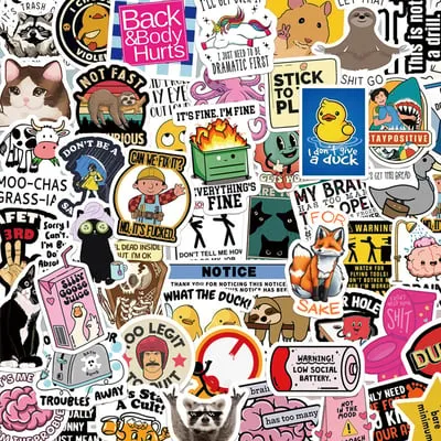 Funny Graffiti Stickers